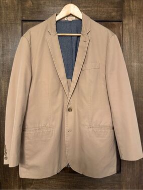 J. Crew Cotton Tan Sport Coat